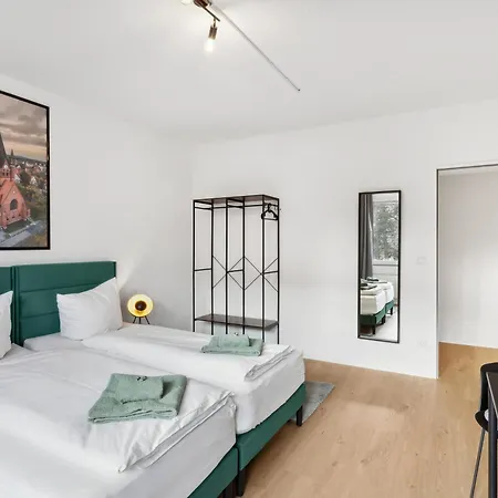 Halles Premium Quartier - One - Mit 5 Für Familien&gruppen, 2 Parkplätze