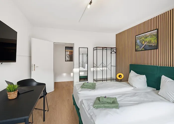 Premium Quartier One - Ideal Fuer Familien & Teams, 5 Zimmer, 2 Parkplaetze Appartement *