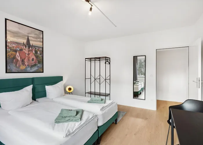 Premium Quartier One - Ideal Fuer Familien & Teams, 5 Zimmer, 2 Parkplaetze