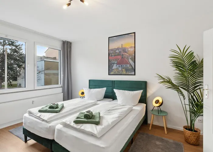 Appartement Premium Quartier One - Ideal Fuer Familien & Teams, 5 Zimmer, 2 Parkplaetze