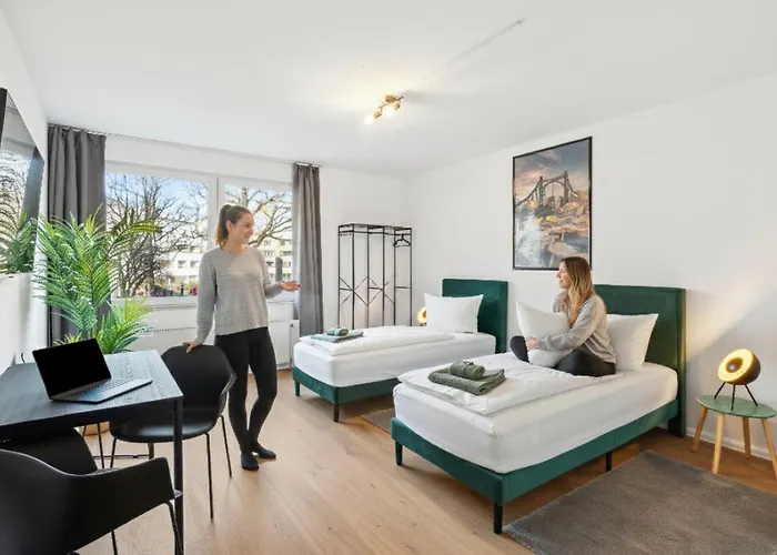 Appartement Premium Quartier One - Ideal Fuer Familien & Teams, 5 Zimmer, 2 Parkplaetze Halle (Saale)